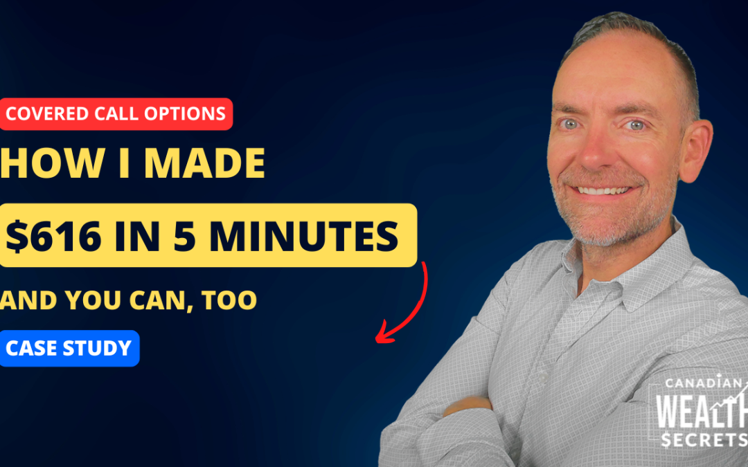 Episode 128: How I Made $616 in 5 Minutes (And You Can, Too) – A Covered Call Options Case Study