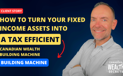 Episode 142: How to Turn Your Fixed Income Assets Into a Tax Efficient Canadian Wealth Building Machine