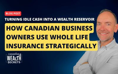 Turning Idle Cash into a Wealth Reservoir: How Canadian Business Owners Use Whole Life Insurance Strategically