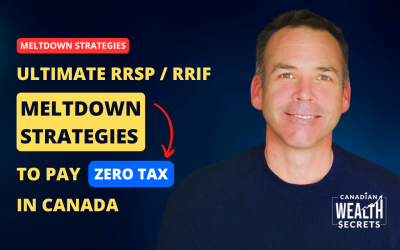 Episode 262: Ultimate RRSP / RRIF Meltdown Strategies to Pay Zero Tax in Canada