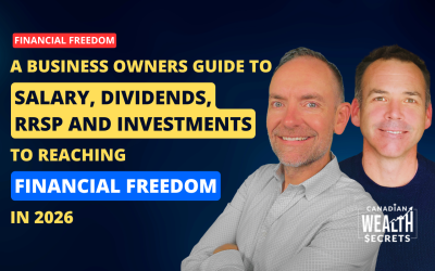 Episode 272: A Business Owners Guide to Salary, Dividends, RRSP, and Investments to Reaching Financial Freedom in 2026